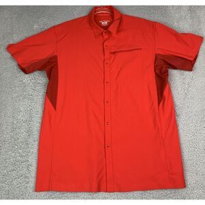 Arc'teryx Men's Vibrant Red Button Down Shirt